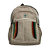 Small Rasta Stripes Hemp Backpack